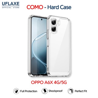 UFLAXE COMO - เคส OPPO A6X - เคสแข็งกันกระแทกกันเหลืองใส เคส…