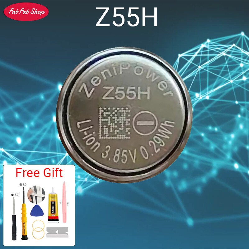 แบตเตอรี่ Z55 Z55H เหมาะสําหรับชุดหูฟังบลูทูธไร้สาย Sony WF-1,000xm4 1,000xm3, 3.85V 70mAh