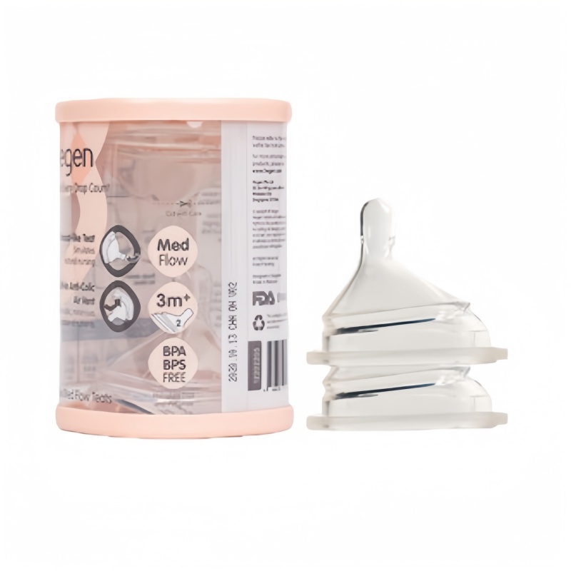 【Little Cuddle】Hegen 2 แพ็ค Teats Slow Flow,Medium Flow,Fast Flow,Thick Flow