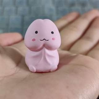 Resin Tintin Mechanical Keyboard Keycap สีชมพูน่ารัก