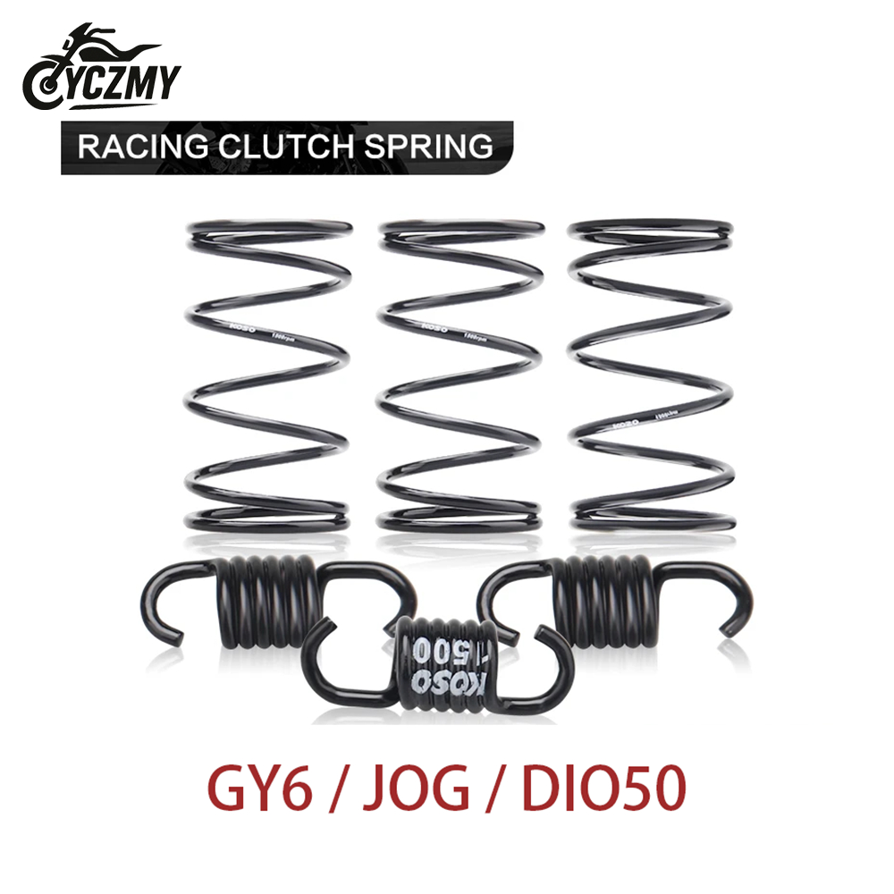สําหรับ KOSO ดัดแปลงคลัทช์ Big & Small Springs สําหรับ Honda สําหรับ Yamaha JOG50-100 GY6-50/125 DIO-ZX-50