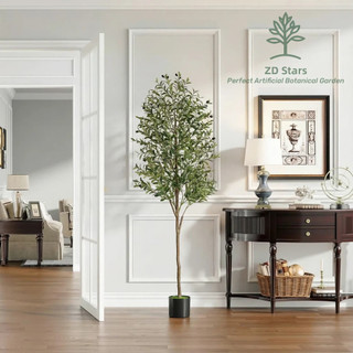Artificial tree, Olive Tree, Height: 3.0-7.0Ft/35-83in, Maintenance-free without watering,Nearly Natural for Indoor and Outdoor Decoration plants