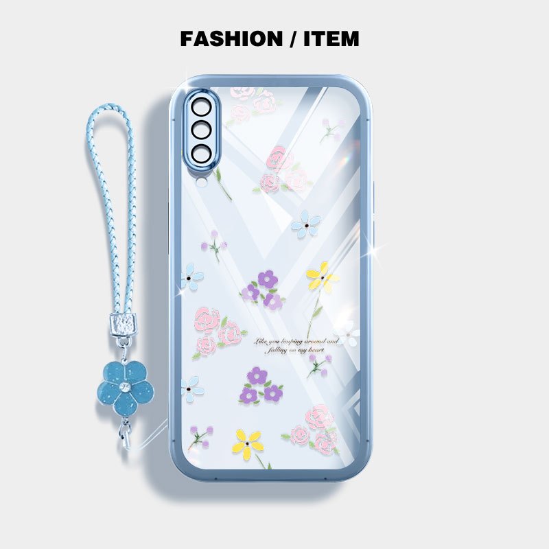 SAMSUNG YBDเคสโทรศัพท์สําหรับSamsung Galaxy A50 A50S A30S A307 A03S A02S M02S A025 A307 เปลือกด้านล่