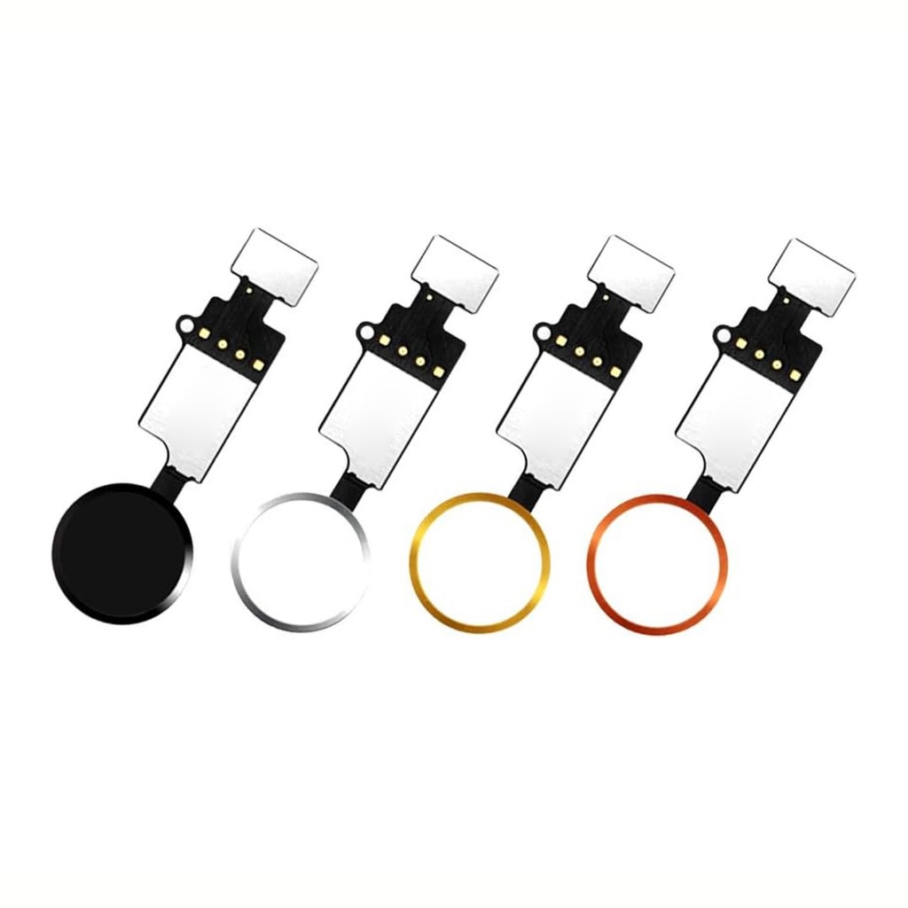 การเปลี่ยนปุ่มบ้านล่าสุดสําหรับ iPhone 7 7Plus 8 8Plus, ปุ่มบ้านหลักคีย์ Flex Cable Assembly สําหรับ