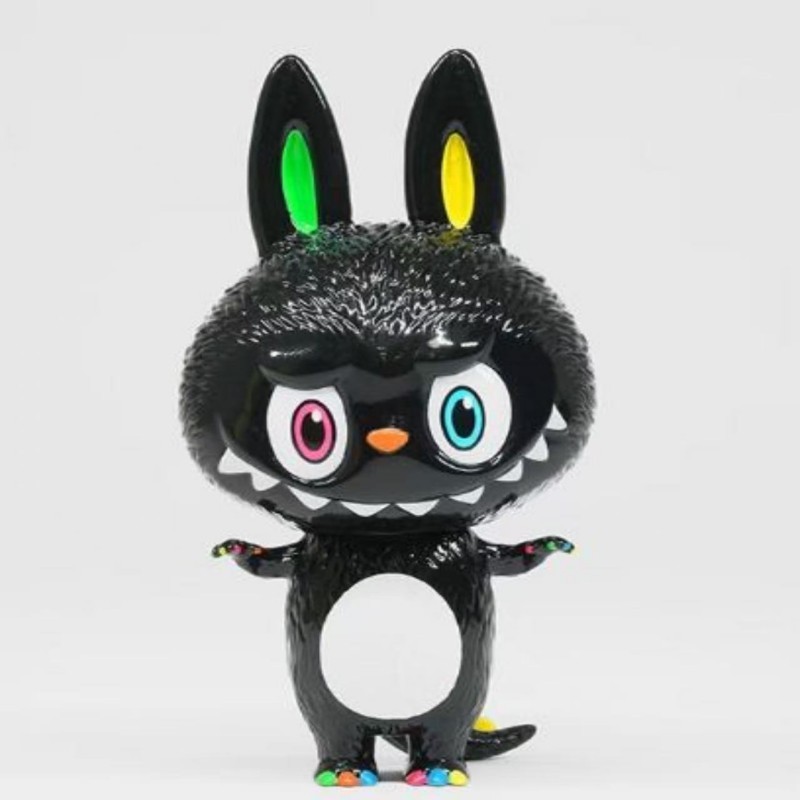 LABUBU LABUBU Mini ZIMOMO Ton ลิฟท์มือสํานักงานตุ๊กตาตกแต่งสินค้าของขวัญอินเทรนด์เล่น