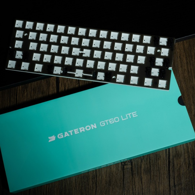 GATERON GT60 LITE คีย์บอร์ดแม่เหล็ก PCB สําหรับรูปแบบ 60% คีย์บอร์ดแม่เหล็ก