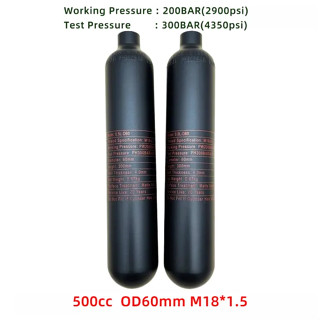 ถังน้ํามันอลูมิเนียม China 500cc (M18 * 1.5) ถังลม 1 ชิ้น