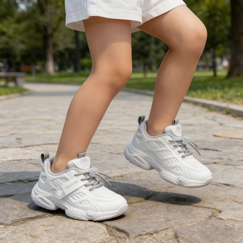 【BKK Delivery】รองเท้ากีฬาเด็ก เบาสบาย-ระบายอากาศ ทนทานสูง สำหรับเด็กชาย-หญิง วัย 7-14 ขวบ - รูปที่ 6