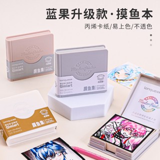 หลางกัว สมุดสเก็ตช์ มินิ 8*8 ซม.กระดาษหนาสําหรับวาดดินสอปากก…