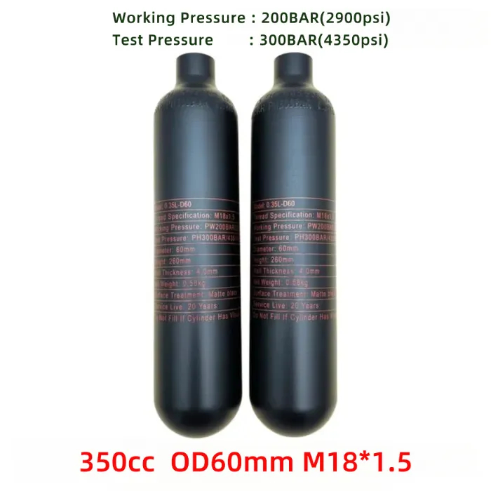 หลอดจีน 350cc (เฉพาะเกลียว M18) 1PC