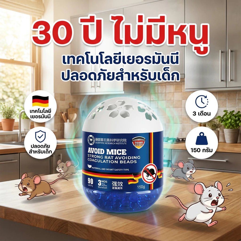 🎁 ซื้อ 1 แถม 1 🎁Hb เจลไล่หนู ลูกเหม็นไล่ เหยื่อกำจัดหนู ไล่ กำจัด ยา 150g ของแท้ 100% ใช้งานง่าย ในรถยนต์ ไล่หนูตลอด 24 ชั่วโมง ผลิตจากธรรมชาติ ปลอดภัย💯รวดเร็วมีประสิทธิภาพ