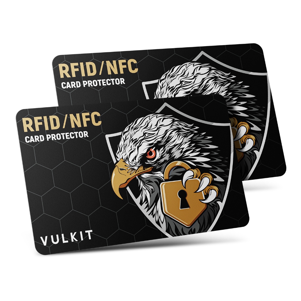 VULKIT - การ์ดปิดกั้น RFID - 2 ชิ้น/4 ชิ้น- VCP104