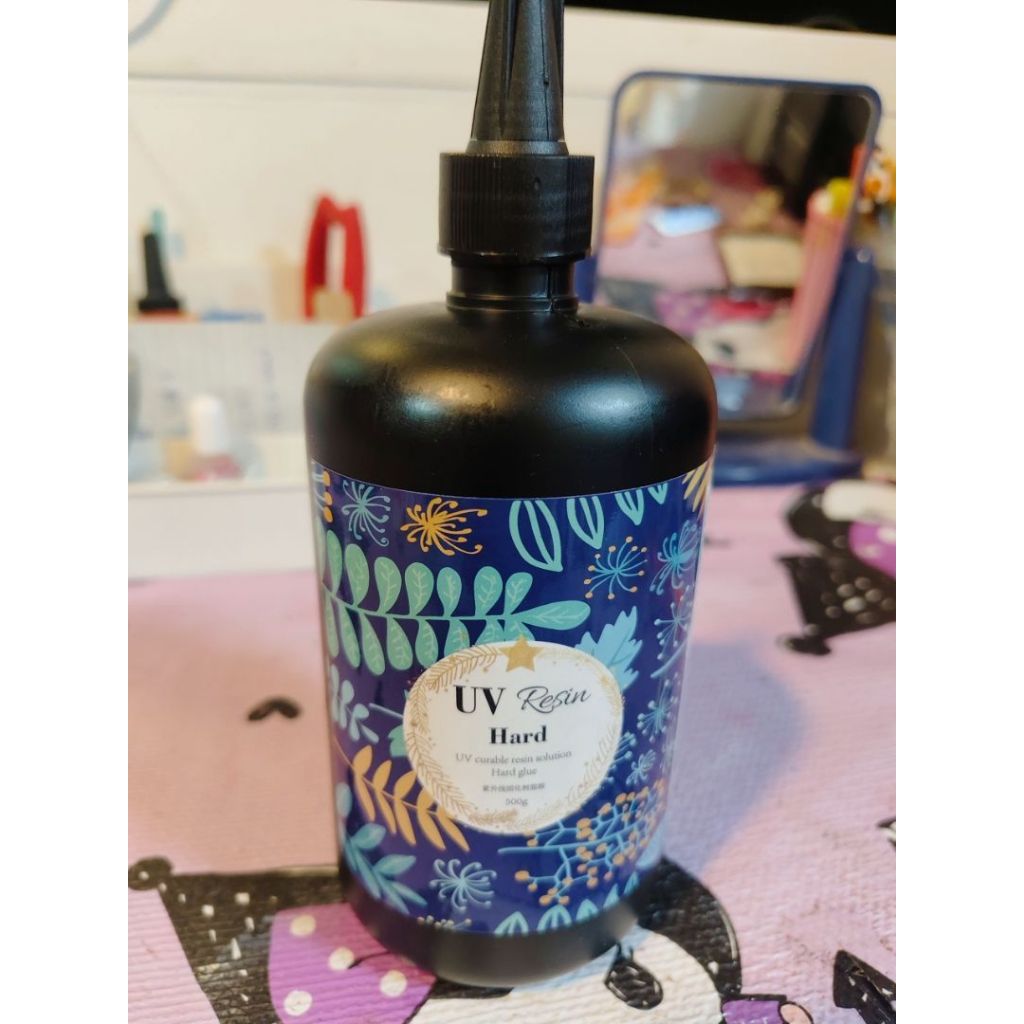 Uv Resin 500/1000G Ultra Clear Vinyl เรซิ่นแข็งใสสําหรับเครื่องประดับ DIY Uv เรซิ่น วาจือฟู่เซียธ
