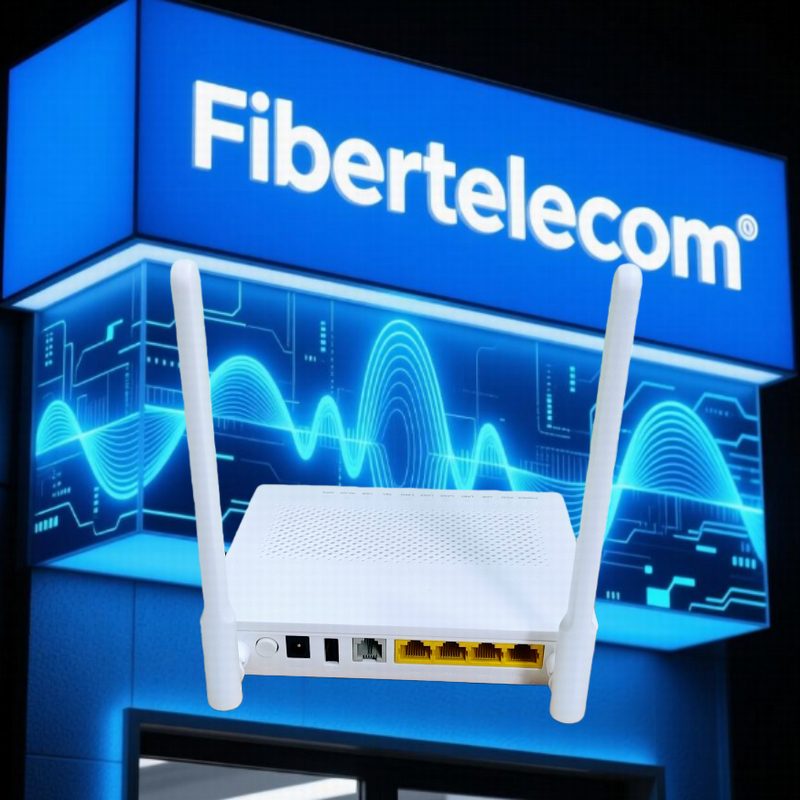 แบรนด์ใหม่ เราเตอร์ โมเด็ม ภาษาอังกฤษ HG8145V5 EPON ONU GPON ONU XPON 5V5 พอร์ตสีฟ้า