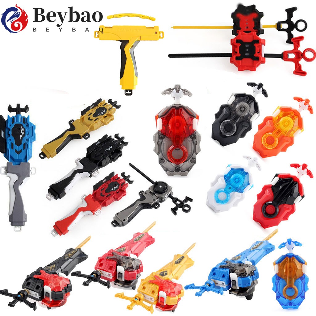 Bey Gyro Burst Launcher Ripcord String Grip Double Launcher Handle ไม้บรรทัด Launcher ของเล่นเด็ก
