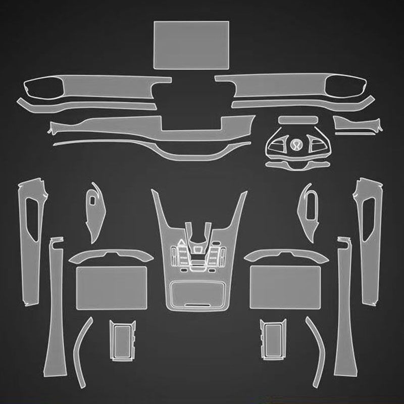 Denza D9 (2024 - 2025) ฟิล์มป้องกันรอยขีดข่วนภายในรถยนต์ เกรดคุณภาพ [ฟิล์มป้องกันรอยขีดข่วน] (Denza D9) - รูปที่ 2