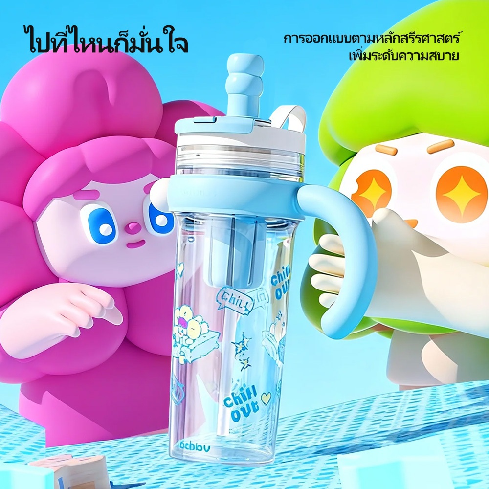 Bablov ขวดน้ำ Tritan พับได้ ความจุ 1.2L | มาพร้อมที่กรองชาในตัว | ปลอดภัย BPA Free | พกพาสะดวก เหมาะแก่การเดินทางและออกกำลังกาย