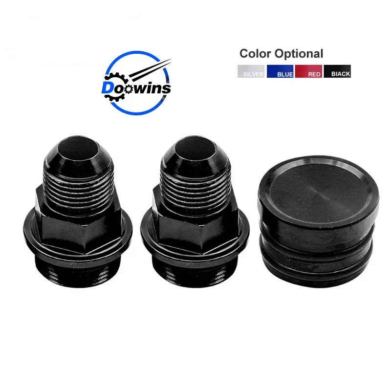 สีดําด้านหลังบล็อก Breather ปลั๊กอุปกรณ์สําหรับ Honda Integra B16 GSR B18C ถึง 10AN Honda สําหรับ B1