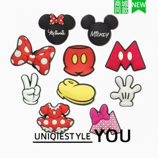 26 สไตล์ใหม่รองเท้าหลุมเครื่องประดับดอกไม้ทําเองรองเท้าหัวเข…