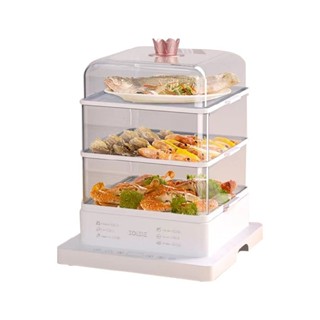 ZOLELE ZM100 และตุ๋น ความจุ 24 L. ซึ่งนึ่ง เตานึ่งไฟฟ้า เตาน…