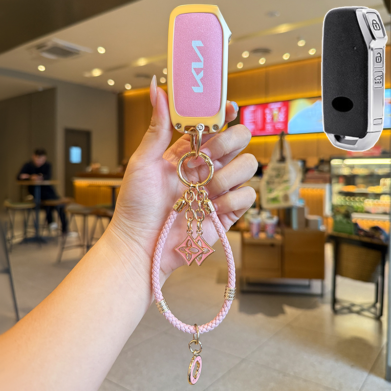 รถ Remote Key กรณีเปลือกป้องกัน Fob สําหรับ KIA Sonet 2025 K3 K5 CERATO SORENTO Sportage R GT Ceed C