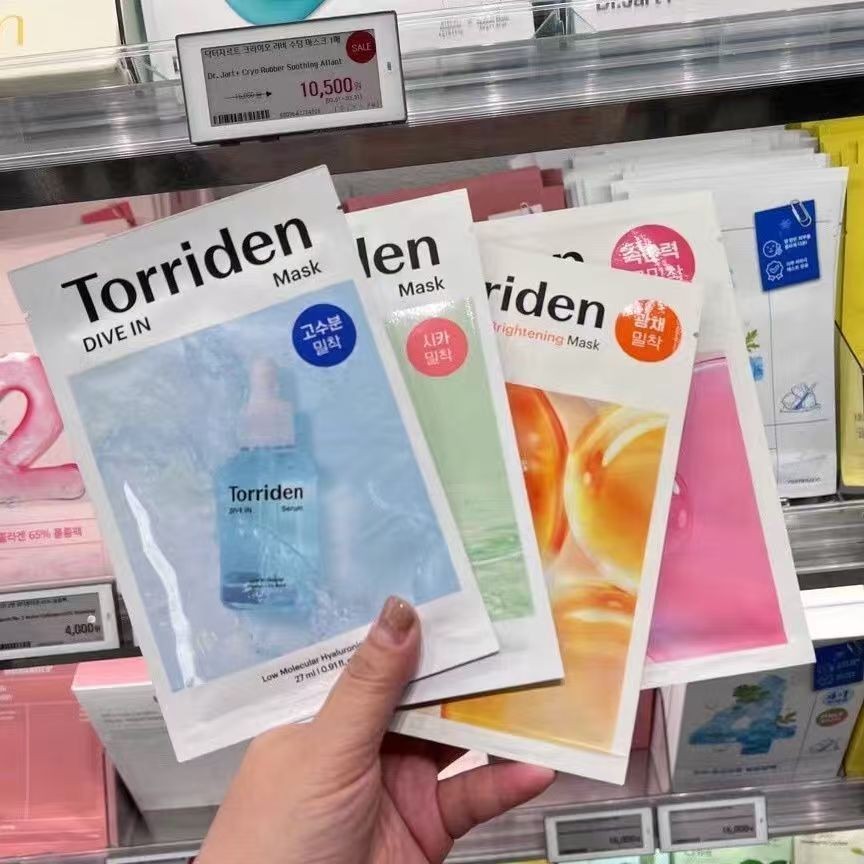 Korea Korea Torrident Centella Asiatica Collagen Mask มาส์กคอให้ความชุ่มชื้น
