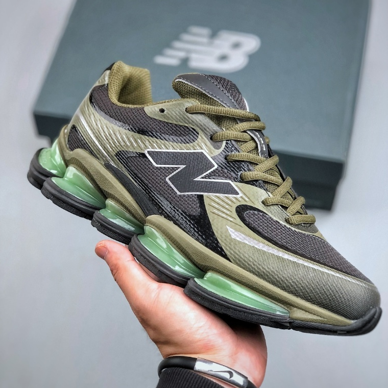 New Balance NB2000 รองเท้ากีฬาลําลองสําหรับบุรุษและสตรีสีเขียว