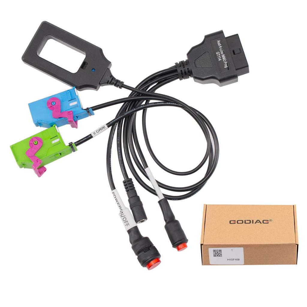 Godiag GT114 Audi Test Platform สําหรับ Audi A3 A4 A6 C5 IMMO2 IMMO3 2000-2006 K-line Instrument Clu