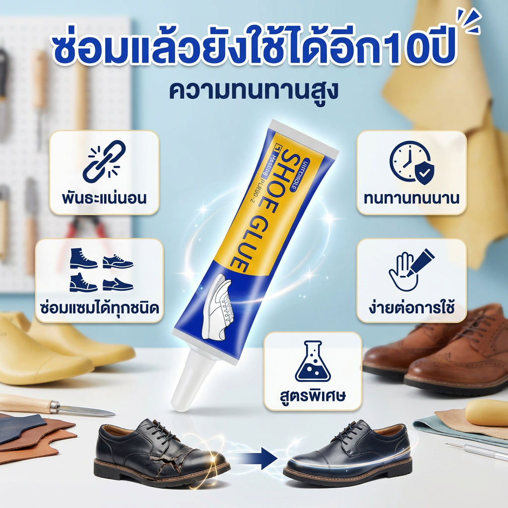 👟แน่นกว่ารองเท้าใหม่✨ HB กาวซ่อมรองเท้า กาวติดรองเท้า กาวซ่อมรองเท้าอเนกประสงค์ กาวยาง กาวยางอเนกประสงค์ ติดรองเท้า กาว ซ่อมรองเท้า
