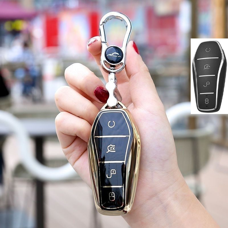 (พร้อมส่ง) BYD เคสกุญแจเหมาะสำหรับ byd sealion 6 BYD dolphin byd sealion 7 atto 3 byd m6 seal พวงกุญ