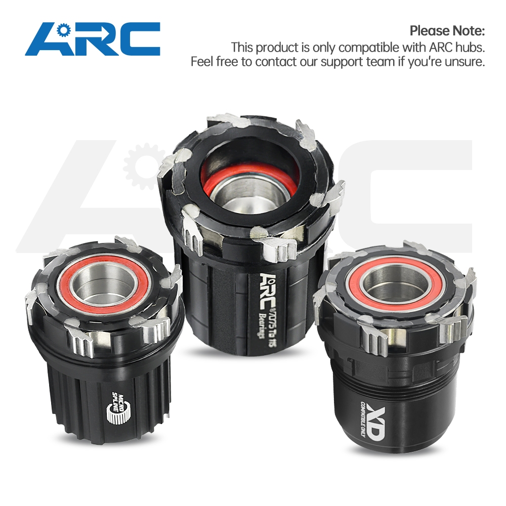 ARC MTB จักรยานเสือหมอบอะไหล่ฮับ HG/XD/MS FreeHub Body เท่านั้นเข้ากันได้กับฮับ ARC ชิ้นส่วนดุมล้อจักรยาน