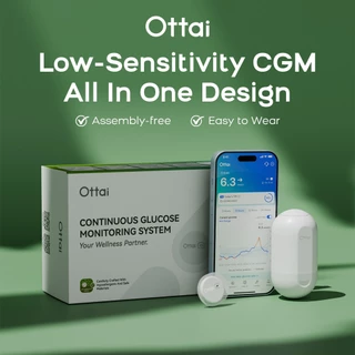 Ottai Low-Sensitivity CGM Hypoallergenic Version CGM One Set สําหรับ 14 วัน