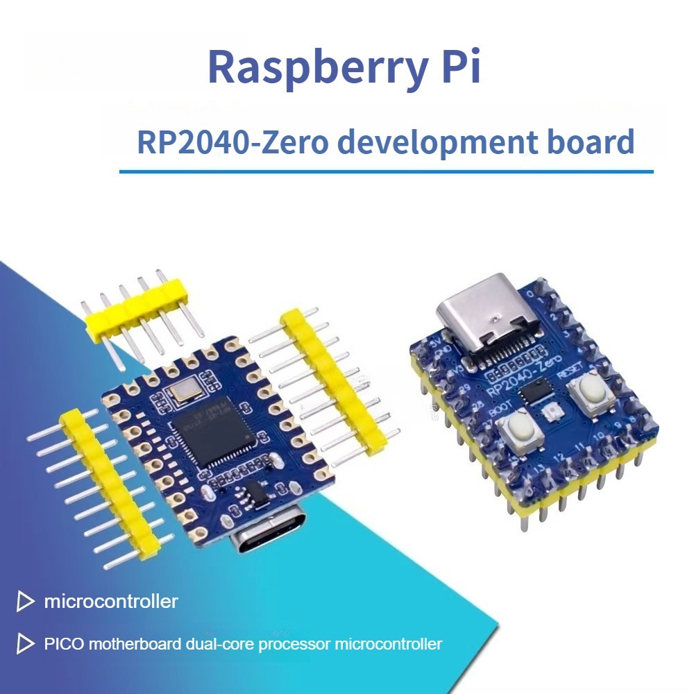 R RP2040-Zero Microcontroller ใช้งานร่วมกับ Raspberry Pie PICO บอร์ดพัฒนา RP2040 Dual Core โปรเซสเซอ