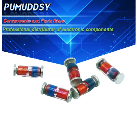 20PCS (0.5w) 500MW Zener ไดโอด BZV55 series 2V4 2V7 3V0 3V3 3V6 3V9 4V3 4V7 5V1 5V6 6V2 6V8 8V5 8V1