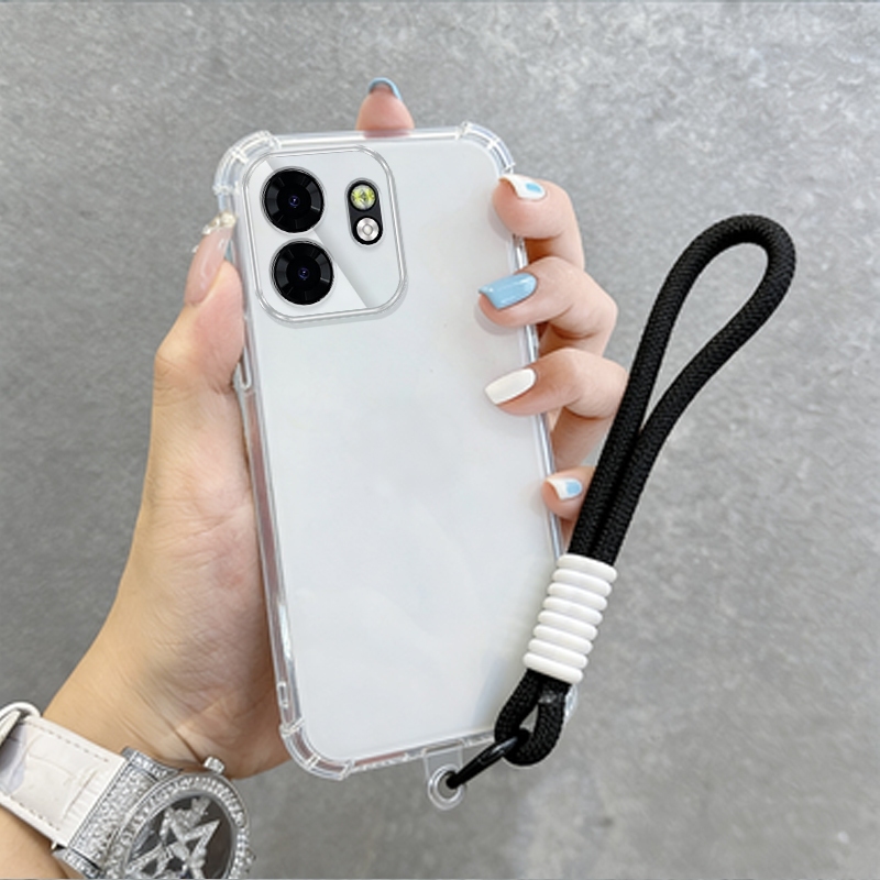 เคสสําหรับ infinix smart 9 infinix 50i 5g 2024 เคสโทรศัพท์ Softcase ซิลิโคนกันกระแทก Clear Cover ดีไ