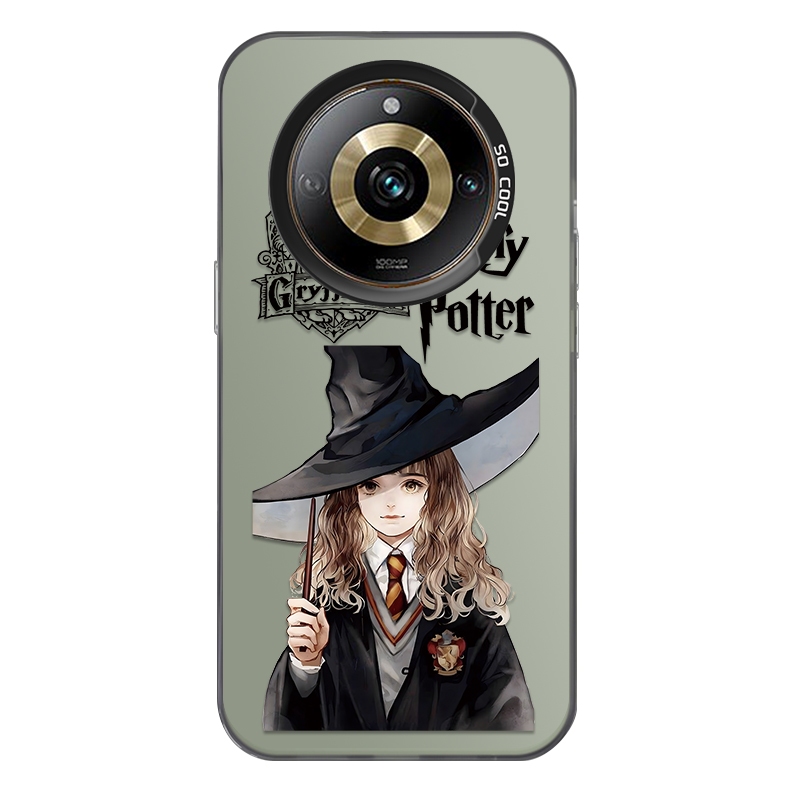สําหรับ Oppo Realme 11 Pro 5G/Realme 11 Pro+ 5G RMX3740 RMX3741,สาว Magician กันรอยขีดข่วน และมีรู้สึกมืออย่างดี เคสโทรศัพท์ IMD ป้องกันการตกเคลือบคุณภาพสูง