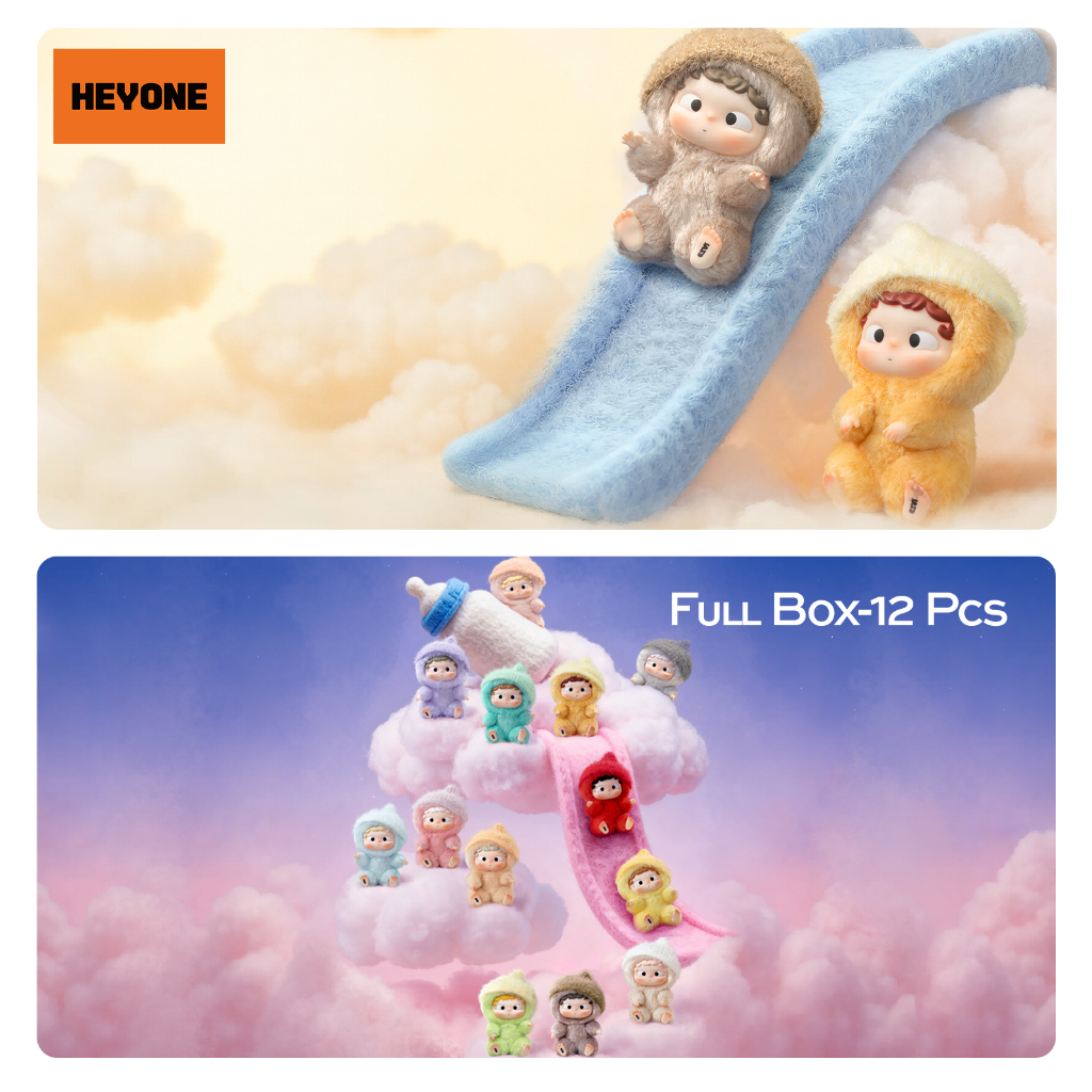 Heyone OZAI-First Floating Bottle Series MINI แอ็กชันฟิกเกอร์ พวงกุญแจตุ๊กตา กล่องสุ่ม ฟิกเกอร์น่ารัก ของขวัญ ซื้อแบบยกกล่อง