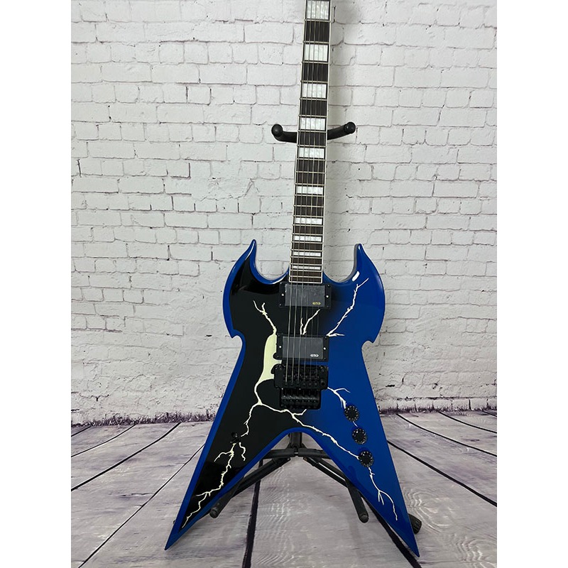 กีตาร์ไฟฟ้าจีน Wylde Audio lightning top tremolo ระบบมะฮอกกานีร่างกาย