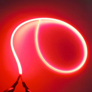 3V 100mA Same-Side Polarity LED ยืดหยุ่น - ไฟตกแต่ง DIY พร้อมการออกแบบ Bendable สําหรับ Ambient Light มีจําหน่ายใน 225/65/80/110/128/190/213/255/300/352 มม.ความยาว