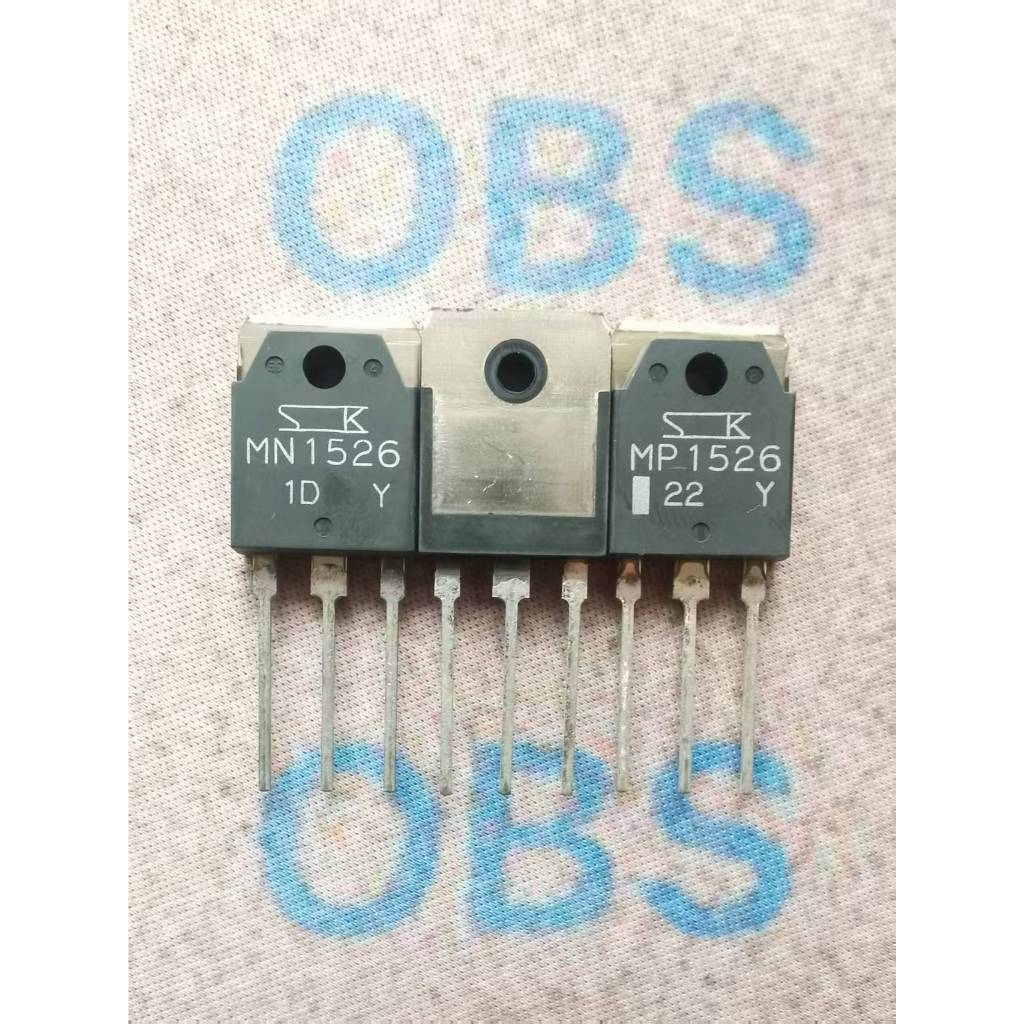 ((2 ชิ้น) MN1526 ยี่ห้อใหม่ MP1526 Y-Gear นําเข้าญี่ปุ่น SANKEN Tube Power Tube Audio Power Amplifie