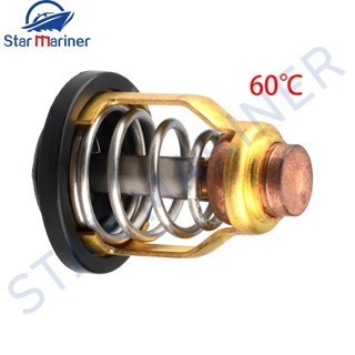 60V-12411-00 เทอร์โมสตัท 60℃ 60V-12411-00-00 สําหรับ Yamaha Outboard Motor F115 VZ200 VZ225 VZ250 เร