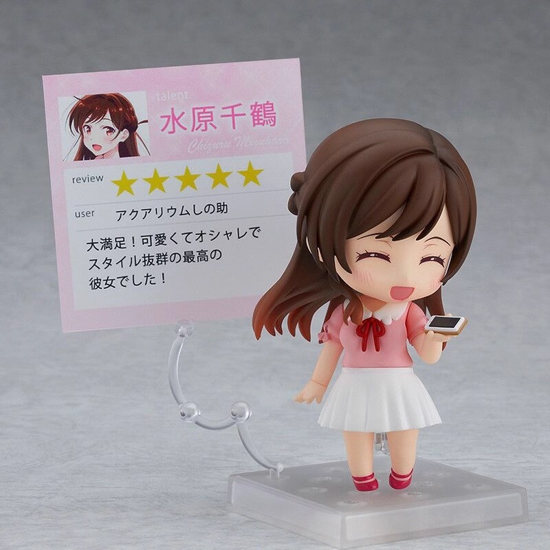 [Seckill] 1473 Suwon Chizuru Q Version Nendoroid Gift✈️เช่าแฟน Chizuru Mizuhara เครื่องประดับรูปปั้น