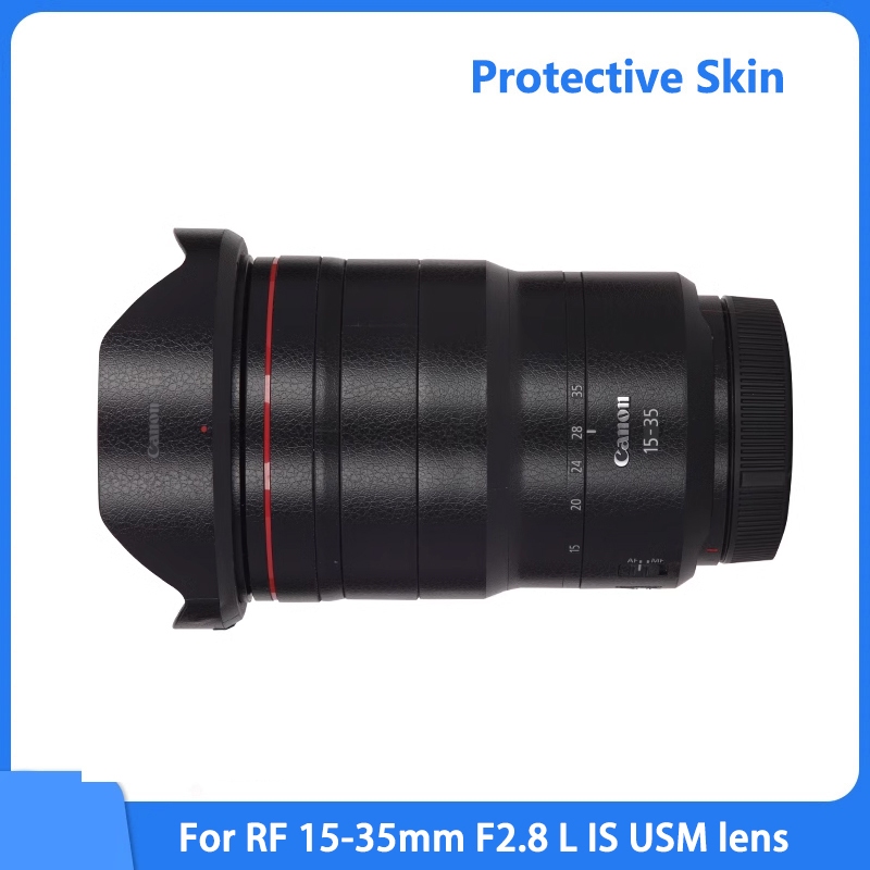 RF 15-35 2.8 Decal ผิวไวนิลห่อฟิล์มเลนส์ Body สติกเกอร์ป้องกันสําหรับ Canon RF 15-35 มม.F2.8 L IS US