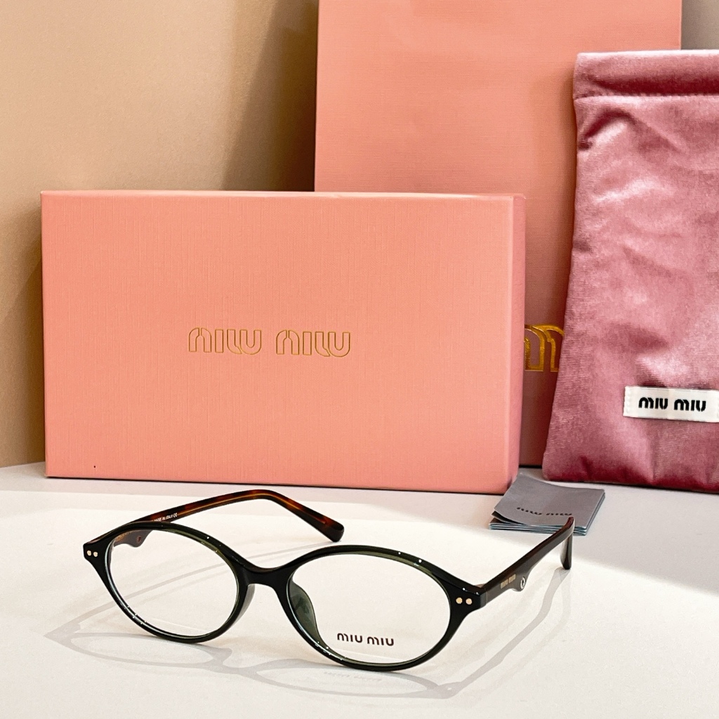 แว่นตา Miumiu MU B88S กรอบทรงไข่วินเทจ สำหรับท่านชายและหญิง