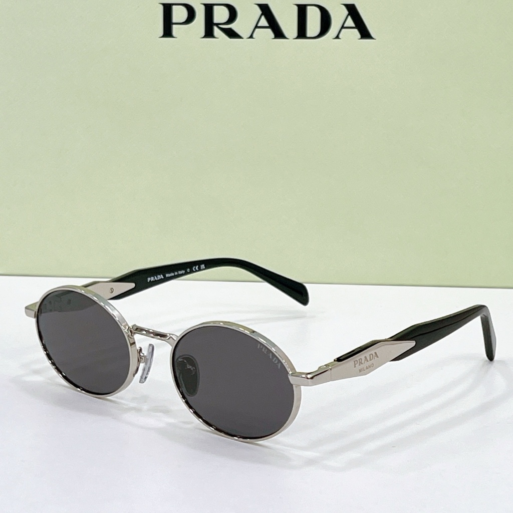 แว่นกันแดดนวัตกรรม PR65ZS สไตล์เรโทรโลหะ ป้องกันรังสี UV สำหรับทั้งผู้ชายและผู้หญิง