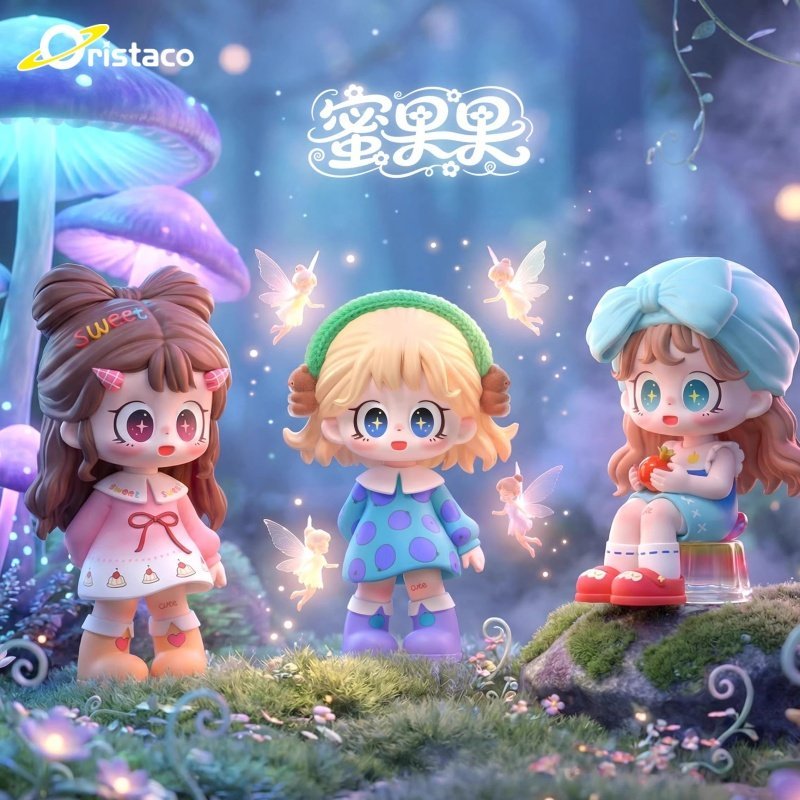 ⚡เตรียมการจัดส่ง⚡กล่องสุ่ม Milay Milay Fruit Series Mystery Box Figure MINI