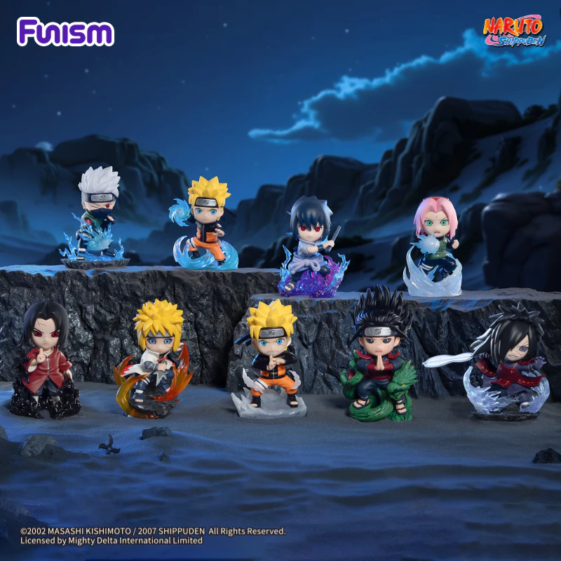 FUNISM NARUTO SHIPPUDEN Chronicles Great Ninja War Series กล่องตาบอด Vol.1 รูปของขวัญน่ารักสําหรับเด็กวันเกิด Party Series กล่องตาบอดตัวเลข Action ของเล่นรูปของขวัญวันเกิดของเล่นเด็ก thumbnail 3