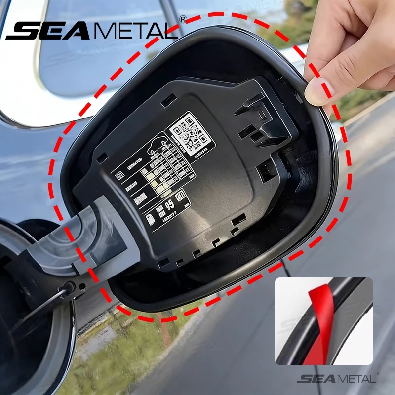 SEAMETAL ฝาถังน้ํามันรถยนต์ยางซีลแถบกาวในตัวกันน้ําซีลแหวนกันฝุ่นสากล