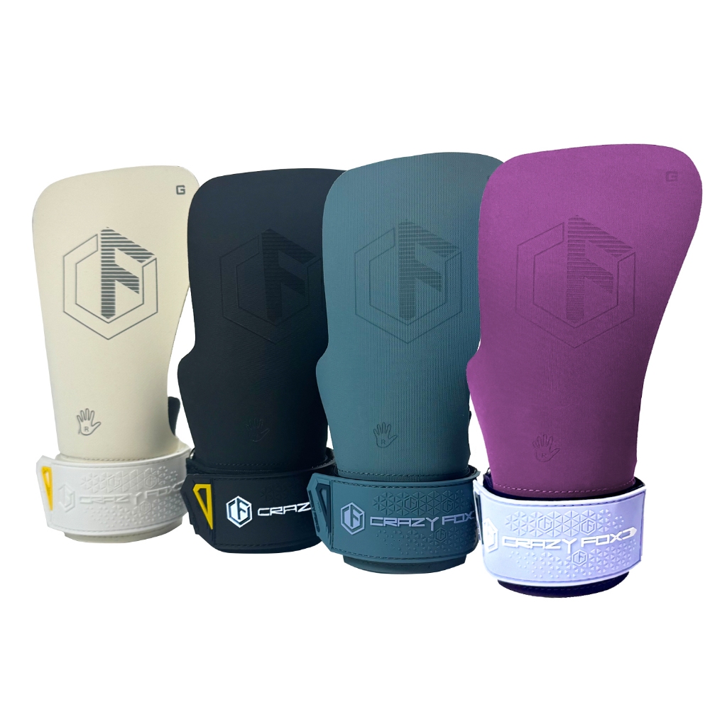 ถุงมือจับฟังก์ชั่น Fingerless Hypalon ไม่มีชอล์ก ออกแบบมาเพื่อความนุ่มและการปกป้องจากความลื่น เหมาะสำหรับใช้งานในยิมและ kettlebell