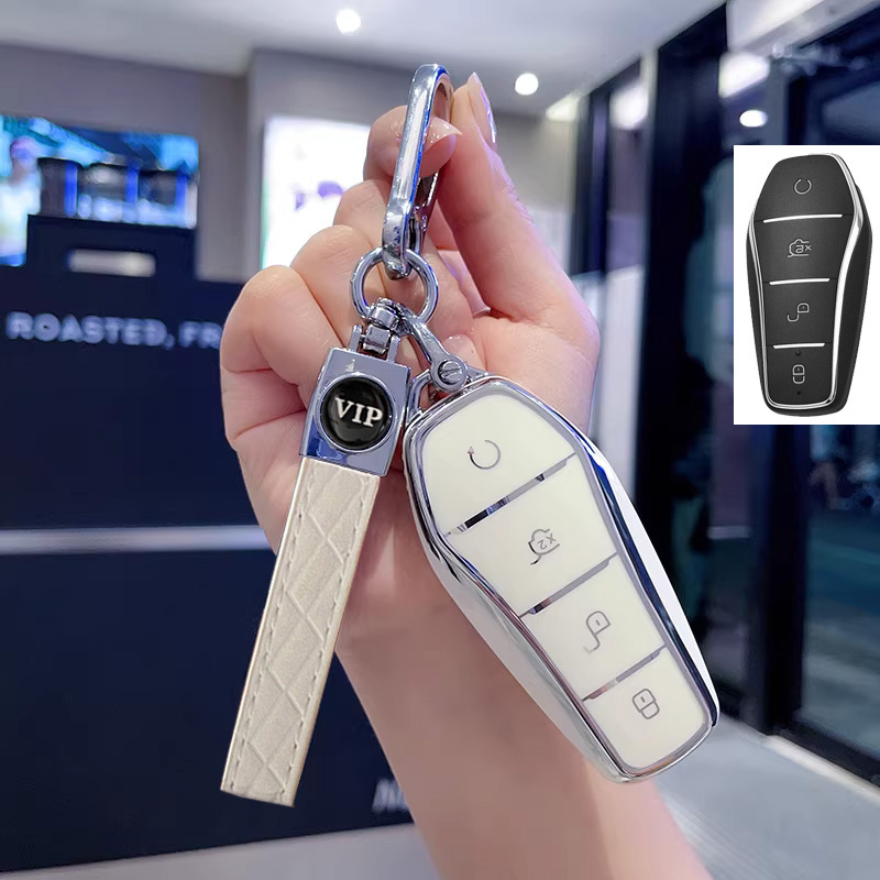 BYD รถ Remote Key สําหรับ byd Sealion 6 BYD Dolphin byd Sealion 7 Atto 3 byd m6 ซีลปลอกรถอุปกรณ์เสริ